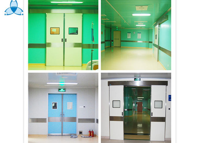 Stainless Steel Hospital Air Filter Electric Hospital Double Doors for Hospital Room 2