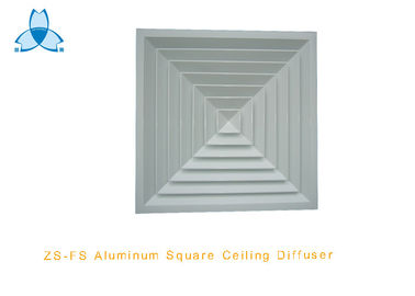 কেনা Lattice Ventilation Square Commercial Air Diffusers , Air Diffusers For Drop Ceilings online manufacture