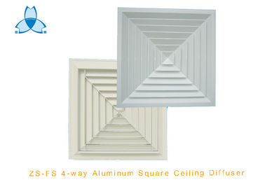কেনা Ceiling 24x24 Air Diffuser , Return Air Diffuser High Dust Holding Capacity online manufacture
