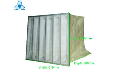 কেনা Synthetic Fiber Pocket Air Filter 619*360*592mm For Filtrate The Dust Partcles online manufacture