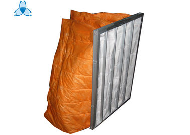 কেনা Medium Efficiency F6 Pocket Air Filter Hvac Duct Cleaning , Low Initial Pressure Drop online manufacture