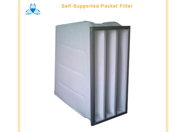 কেনা Air Handling Unit AHU System Bag Air Filters With High Dust Capacity , 5 Pockets online manufacture