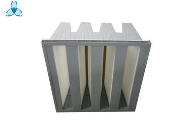 কেনা Gray Ventilation System V Bank Filter ABS Plastic Frame For Industry online manufacture