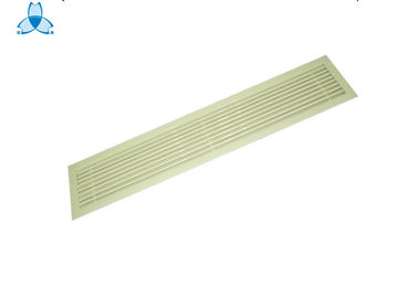 কেনা Linear Bar Return Air Louver Single Deflection Air Grille - 0° / 30° For Industrial Fresh Air online manufacture