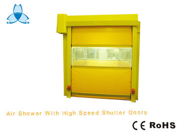 কেনা Power Coated Steel Clean Room Air Shower Tunnel With High Speed Rolling Automatic Opening Shutter online manufacture