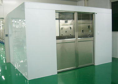 কেনা Industry Cleanroom Air Shower System Tunnel With Width 1800 Automatic Sliding Doors online manufacture