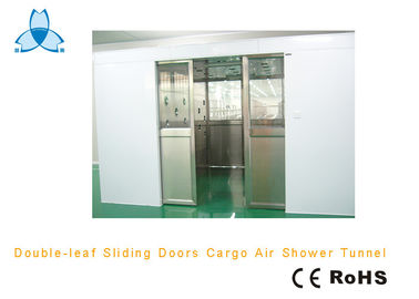 কেনা White Stainless Steel Air Shower With Electric Interlocked Locks , 22-25m/s Wind Speed online manufacture