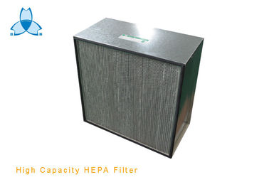 কেনা Galvanized Frame High Capacity HEPA Air Filter With Aluminum Separator H13 Class online manufacture