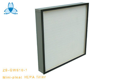 কেনা Commercial Air Conditioner HVAC System H13 Hepa Panel Filter Mini Pleat HEPA Filter online manufacture
