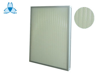কেনা Anodized Aluminum Frame Mini Pleat HEPA Filter For Clean Room / HVAC Applications online manufacture