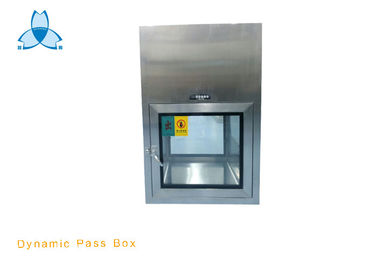 GMP Pharmaceutical Air Shower Pass Box Dynamic Pass Box With DOP HEPA Filter