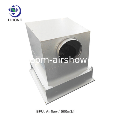 গ্যালভানাইজড স্টীল BFU ফিল্টার 756mm X 756mm X 785mm জন্য পরিষ্কার এবং নিরাপদ কাজের পরিবেশ